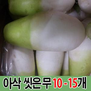 강원도 아삭아삭 고랭지 단단한 씻은 무 (무료배송) (17kg~19kg)
